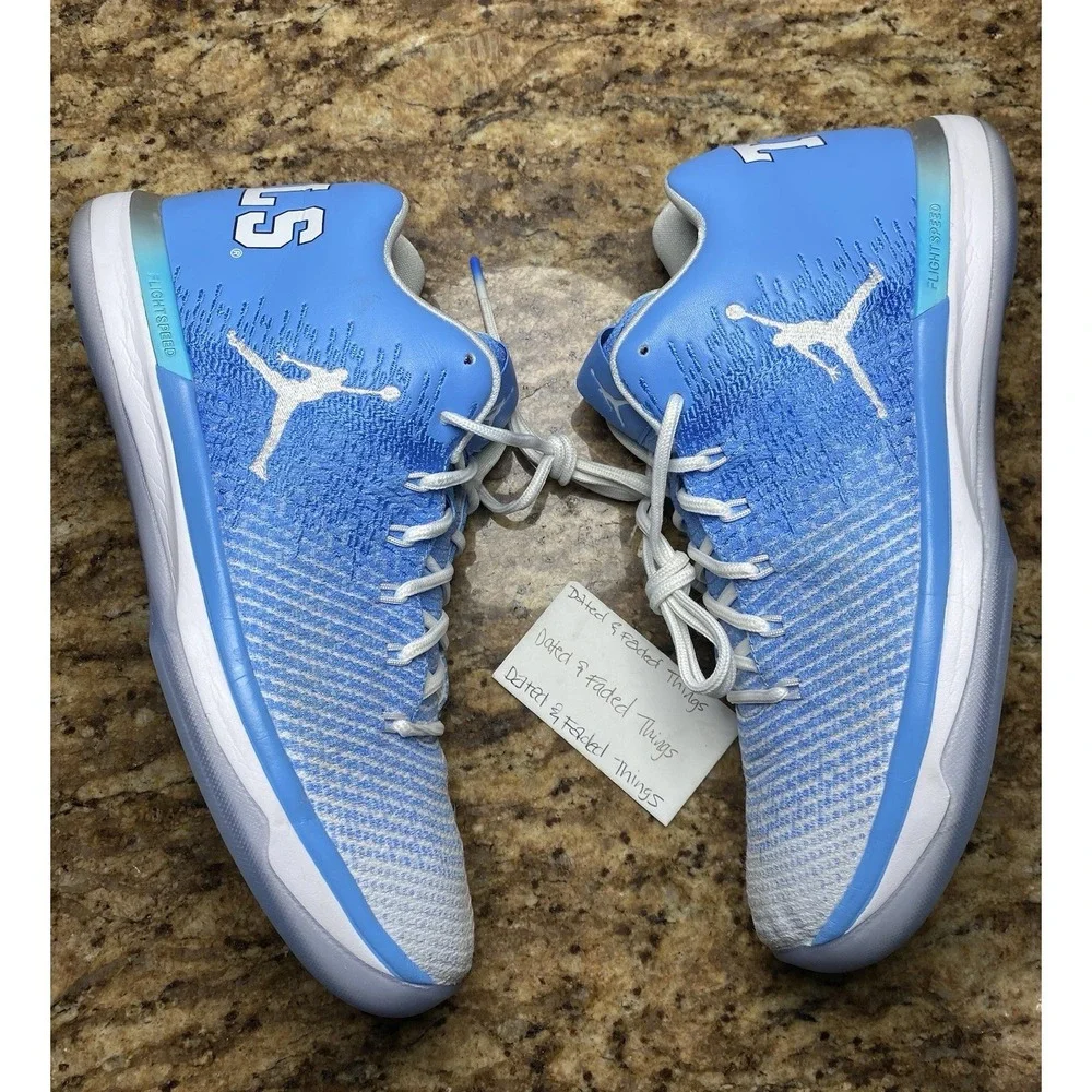 Men Size 11 Nike Air Jordan XXXI 31 897564-407 North Carolina Tarheels UNC PE